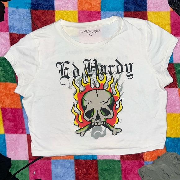 Ed hardy crop top - Picture 1 of 4
